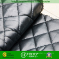 Black Color Ripstop Quilted Fabric for Winter Garment